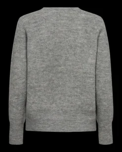 FREEQUENT FQPEARL-CARDIGAN - GRÅ