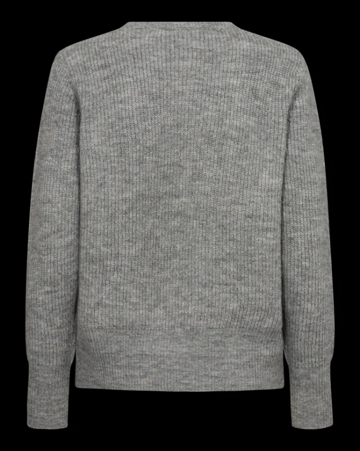 FREEQUENT FQPEARL-CARDIGAN - GRÅ