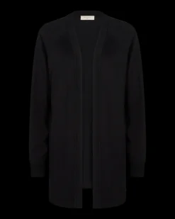 FREEQUENT FQPLAIN - CARDIGAN - SORT