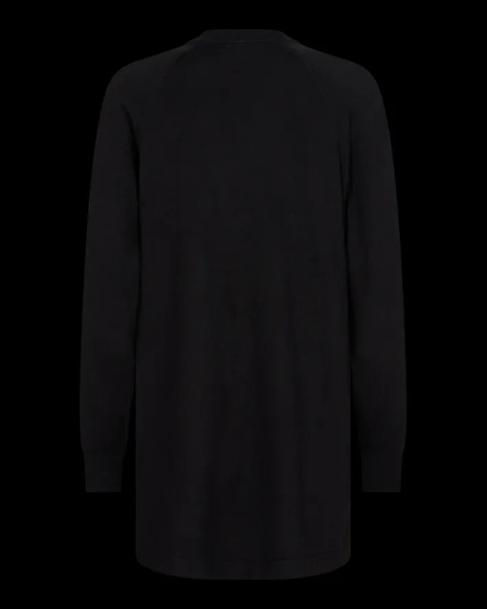 FREEQUENT FQPLAIN - CARDIGAN - SORT
