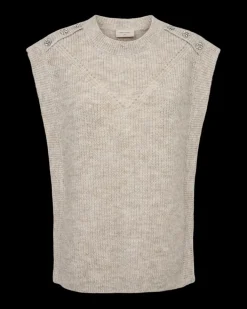 FREEQUENT FQRANOLA - VEST - BEIGE