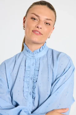 FREEQUENT FQRAYA - SKJORTE - BLÅ