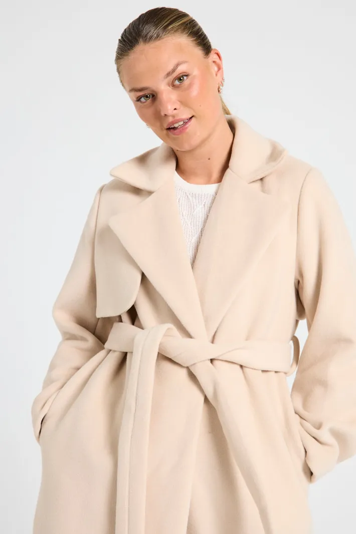 FREEQUENT FQRIGGO - JAKKE - BEIGE