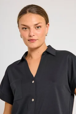 FREEQUENT FQRUE - BLUSE - SORT