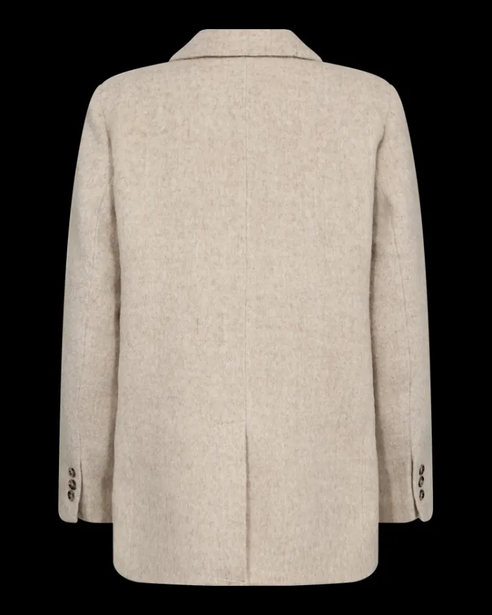 FREEQUENT FQSALO - BLAZER - BEIGE