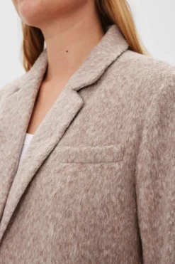 FREEQUENT FQSALO - BLAZER - BEIGE
