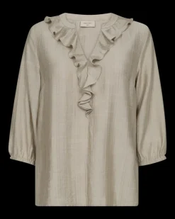 FREEQUENT FQSARA - BLUSE - BEIGE