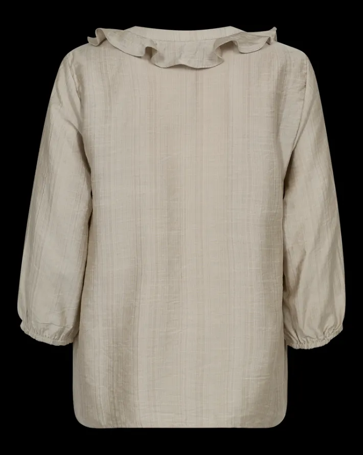 FREEQUENT FQSARA - BLUSE - BEIGE