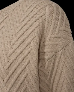 FREEQUENT FQSATURN - PULLOVER - BEIGE