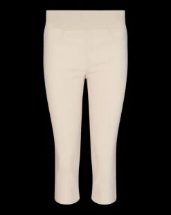 FREEQUENT FQSHANTAL - POWER CAPRI BUKSER - BEIGE