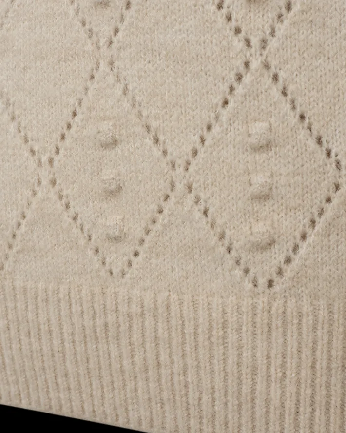 FREEQUENT FQSTOKKE - PULLOVER - BEIGE