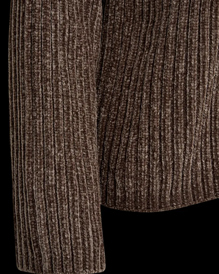 FREEQUENT FQTHRILL - PULLOVER - BRUN