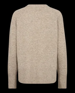 FREEQUENT FQVIDOO - PULLOVER - BEIGE