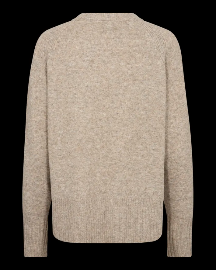 FREEQUENT FQVIDOO - PULLOVER - BEIGE