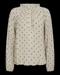 FREEQUENT FQVIOLET - BLUSE - BEIGE