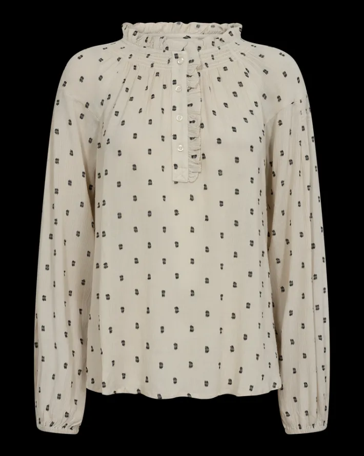 FREEQUENT FQVIOLET - BLUSE - BEIGE