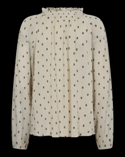 FREEQUENT FQVIOLET - BLUSE - BEIGE